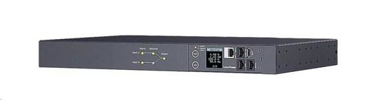 CyberPower Rack ATS Switched PDU, 1U, 16A, (8)C13, (2)C19, IEC C20 (2), PDU44005