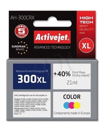 Atrament ActiveJet pre HP AH-300CRX (AH-C44) color (HP 300XL CC644EE/, AH-300CRX