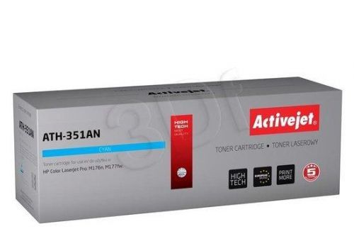 Toner ActiveJet pre HP CF351A no.130 Cyan (ATH-351AN) 1100str., ATH-351AN