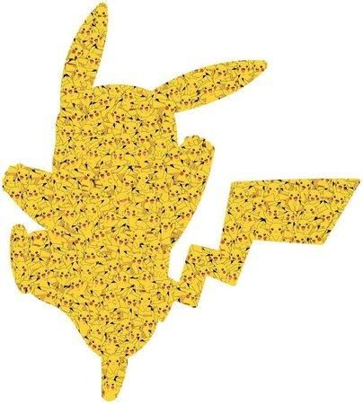 RAVENSBURGER Tvarové puzzle Pokémon Pikachu 727 dílků