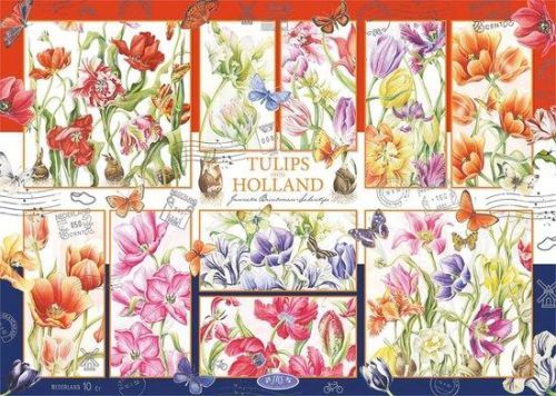 JUMBO Puzzle Holandské tulipány 1000 dílků