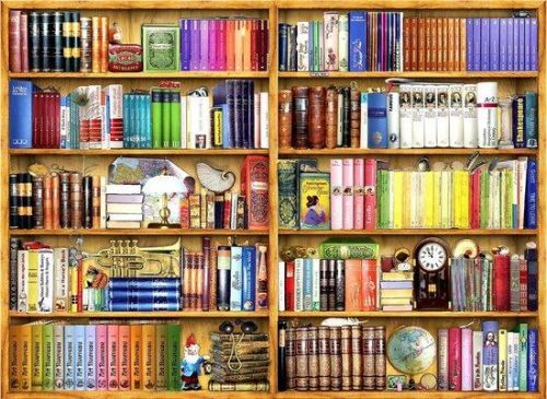 ANATOLIAN Puzzle Police s knihami 1000 dílků