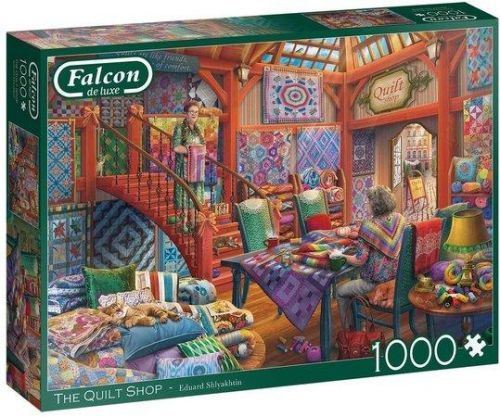 FALCON Puzzle Obchod s prošívanými přikrývkami 1000 dílků