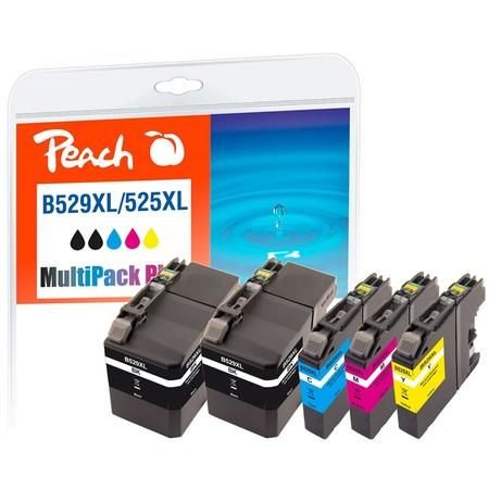 PEACH kompatibilní cartridge Brother LC529XL/LC525XL MultiPack Plus, 320079