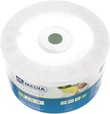 CD-R My Media 700MB (80min) 52x Printable 50-spindl, 69203