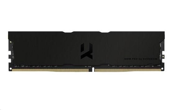 DIMM DDR4 32GB 3600MHz CL18 DR (Kit 2x16GB) GOODRAM IRDM PRO, Deep Black, IRP-K3600D4V64L18/32GDC