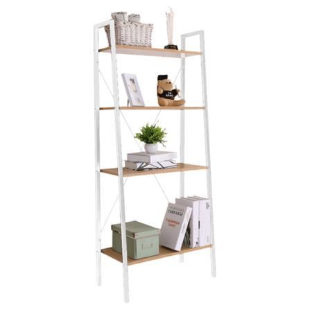 Kondela Regál, 4-policový, dub / bílá, THEA