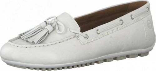 TAMARIS Slipper bílá