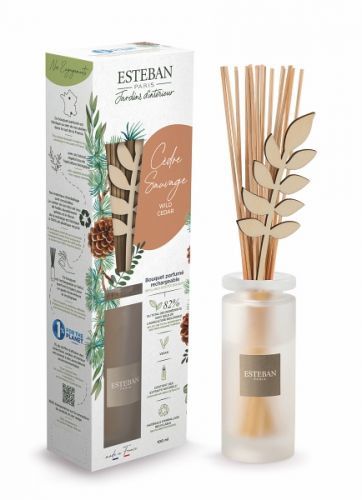 Esteban Paris Parfums  ESTÉBAN AROMA DIFUZÉR NATURE - WILD CEDAR, 100 ML 100 ml