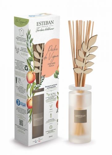 Esteban Paris Parfums  ESTÉBAN AROMA DIFUZÉR NATURE - VINEYARD PEACH, 100 ML 100 ml
