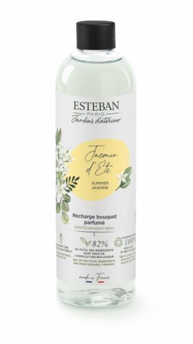 Esteban Paris Parfums  ESTÉBAN NÁHRADNÍ NÁPLŇ DO TYČINKOVÉHO DIFUZÉRU - NATURE - SUMMER JASMINE, 250 ML 250 ml