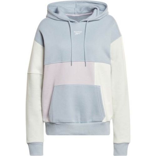 Reebok PASTEL HOODY Světle modrá XL - Dámská mikina