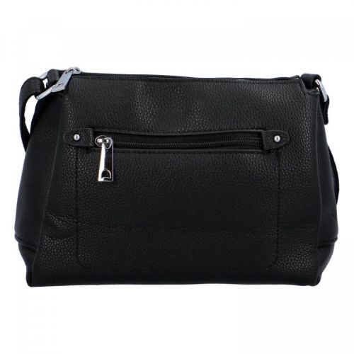 Dámská koženková crossbody Troja, černá