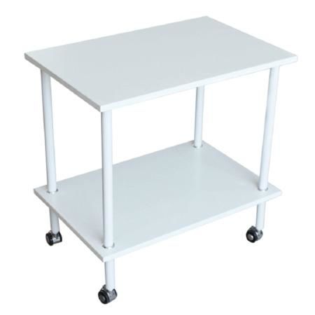 Kondela Příruční stolek, matná bílá, LABON