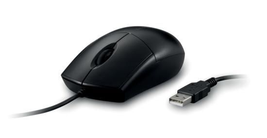 Kensington omyvatelná USB myš Pro Fit® Wired Washable Mouse - černá, K70315WW