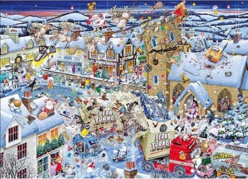 GIBSONS Puzzle Miluji Vánoce 1000 dílků