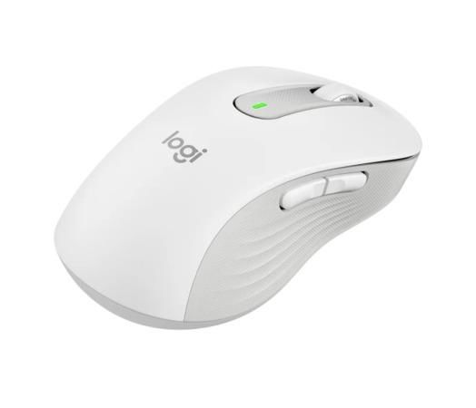LOGITECH Signature M650 L Wireless Mouse - OFF-WHITE - EMEA, 910-006240