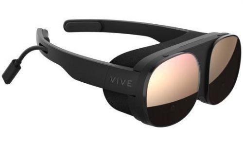 HTC VIVE FLOW Brýle pro virtuální realitu na cesty / připojení k telefonu / hmotnost 189g  /  reproduktory /  mikrofón, 99HASV003-00