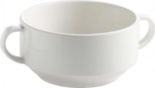 Bílá porcelánová miska na polévku Maxwell & Williams Basic