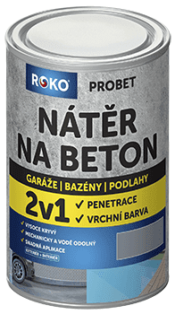 Roko Probet Nátěr na beton 1001 béžový 1 kg