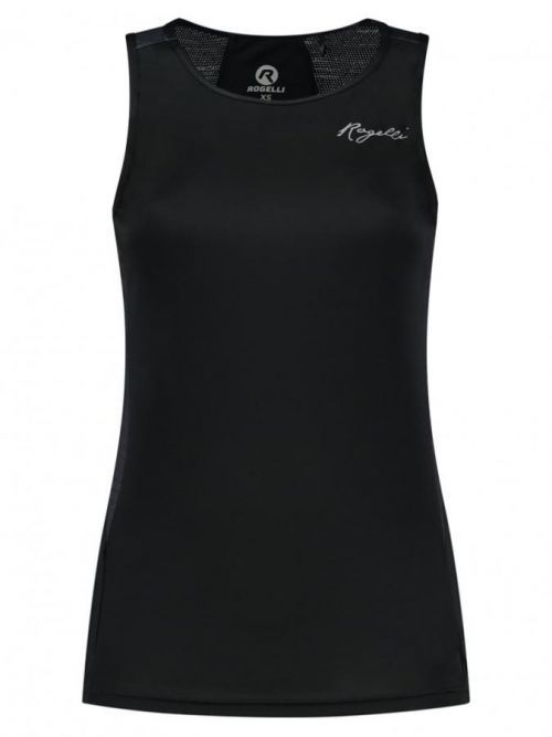 Dámské sportovní funkční tílko Rogelli CORE, černé 2XL