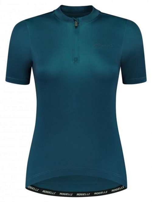 Dámský cyklodres Rogelli CORE s krátkým rukávem, modrý 2XL