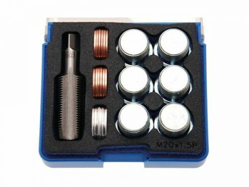 Sada na opravu závitů olejových van M20x1,5 mm, 25 dílů - BGS 159