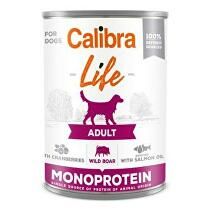 Calibra Dog Life  konz.Adult Wild boar with cran. 400g 5+1 zdarma (do vyprodání)
