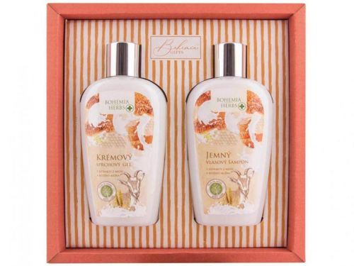 Kosmetická sada – gel 250ml a šampon 250ml – kozí mléko