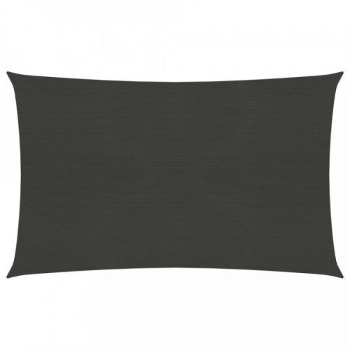 Stínící plachta obdélníková HDPE 2,5 x 4,5 m Dekorhome Oranžová