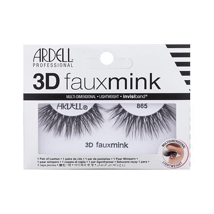 Ardell 3D Faux Mink 865 vícevrstvé umělé řasy 1 ks odstín Black