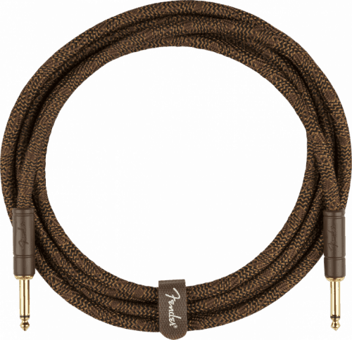 Fender Paramount Acoustic Instrument Cable, Brown, 3m