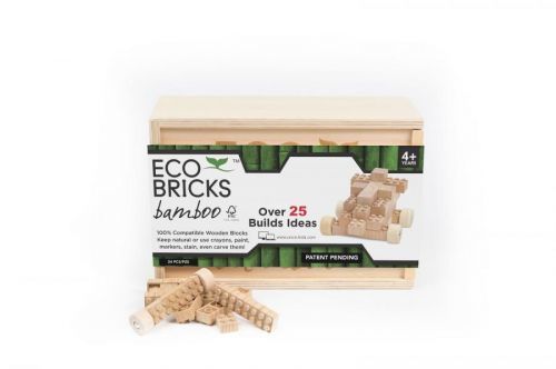Once-kids Eco-bricks 24 kostek bambus