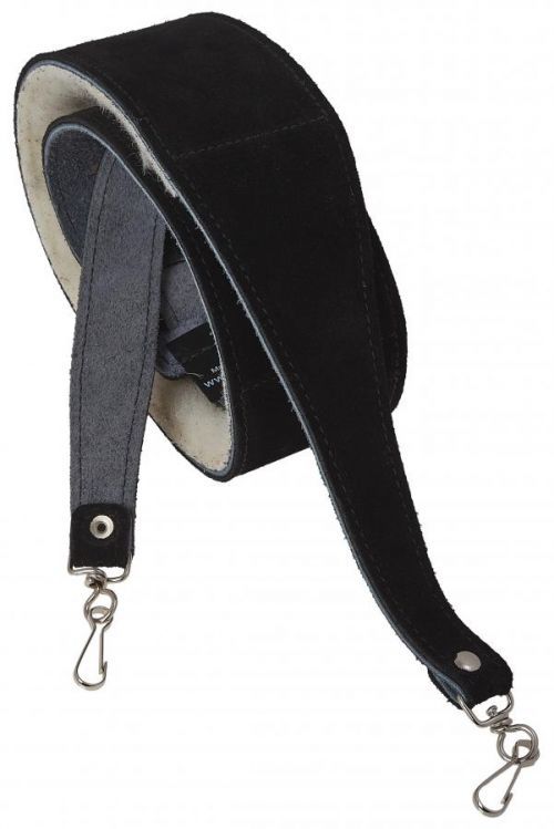 Perri's Leathers 6695 Banjo Strap Premium Suede Black