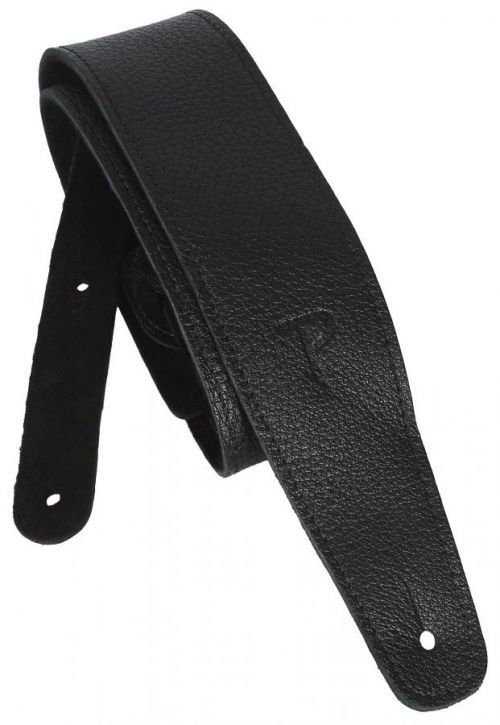 Perri's Leathers 7171 Saddle Leather Guitar Strap Black
