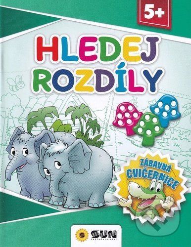 Hledej rozdíly - Zábavná cvičebnice
