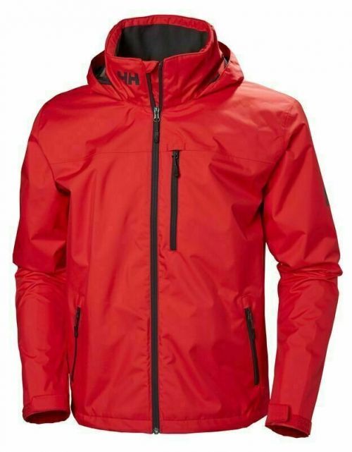 Helly Hansen Crew Hooded Jachtařská bunda Red M