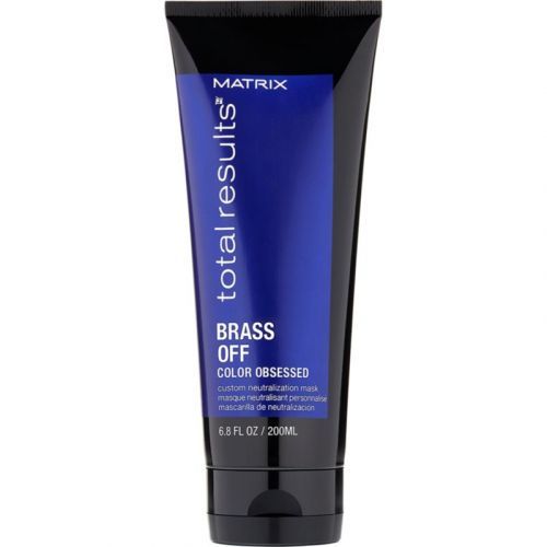 Matrix Total Results Brass Off přirozeně neutralizující maska pro odbarvené vlasy 200 ml