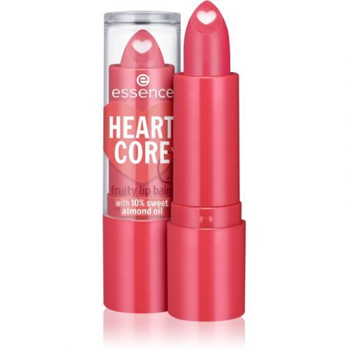 Essence HEART CORE balzám na rty odstín 02 Strawberry 3 g