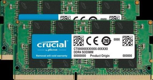 Crucial DDR4 32GB (2x16GB) SODIMM 3200MHz CL22, CT2K16G4SFRA32A