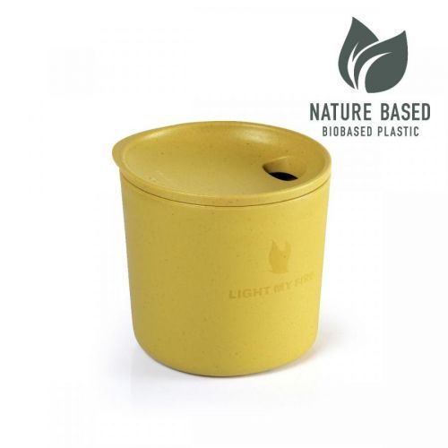 Light My Fire MyCup'n Lid short BIO musty yellow