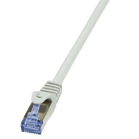 LOGILINK - Patch kabel Cat.6A 10G S/FTP PIMF PrimeLine 30m šedý