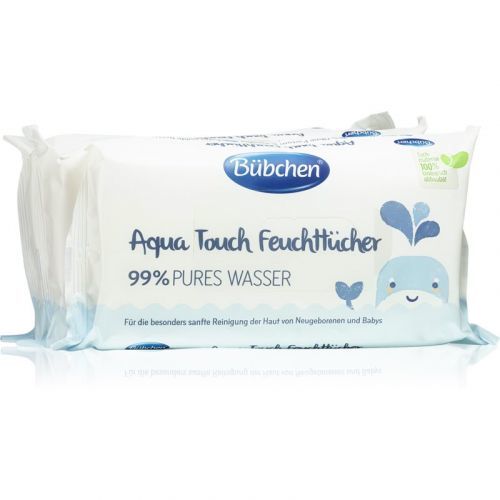 Bübchen Aqua Touch vlhčené ubrousky pro děti 3x48 ks
