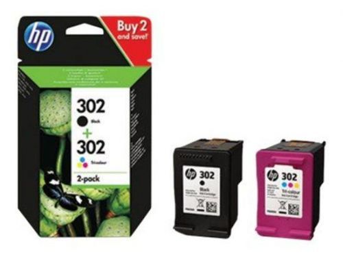 HP 302 Ink Cartridge Combo 2-Pack, HP 302 Ink Cartridge Combo 2-Pack, X4D37AE#301