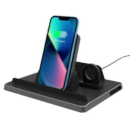 Adam Elements Omnia Q5 5-in-1 Wireless Charging Station - Black