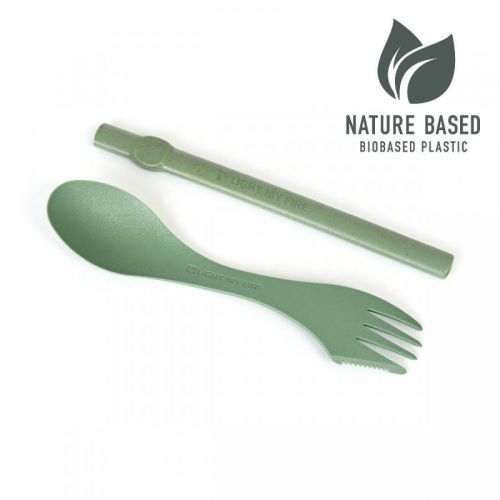 Light My Fire Spork'n Straw BIO sandy green