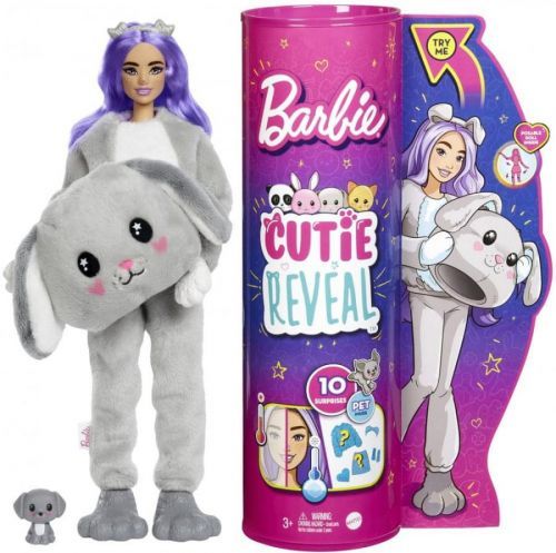 Mattel Barbie Cutie Reveal panenka série 1 - Štěně HHG18