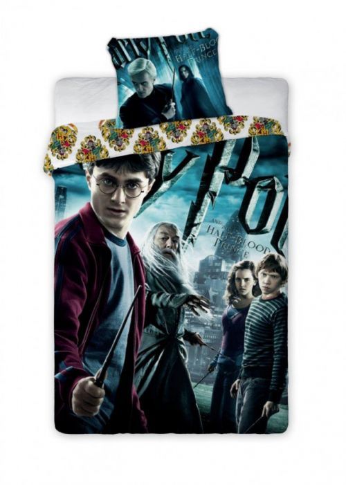 Faro Dětské povlečení Kouzelník Harry Potter 140x200 cm POFA0774