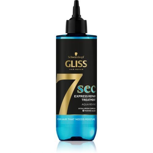 Schwarzkopf Gliss 7 sec intenzivní regenerační péče pro suché vlasy 200 ml
