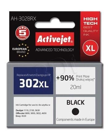 Atrament ActiveJet pre HP 302XL F6U68AE AH-302BRX Black 20 ml , AH-302BRX